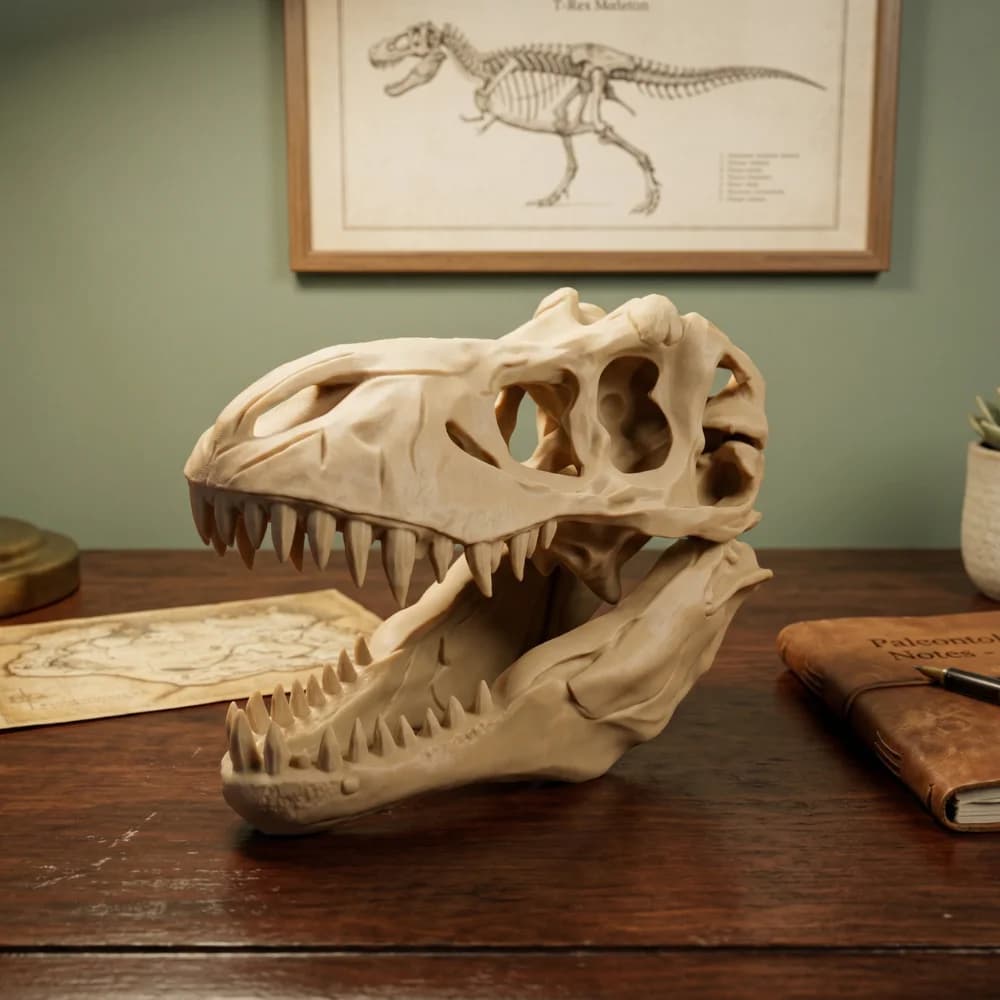Crâne de T-Rex Majestueux