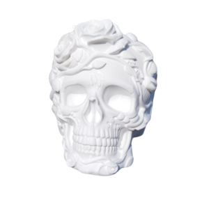 crane decoratif blanc memento white ecomii