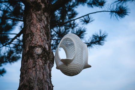 Mangeoire design pour oiseaux – L’Écrin Aérien — vue 2