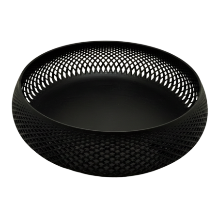 Vide-poche design alvéolaire noir — vue 2